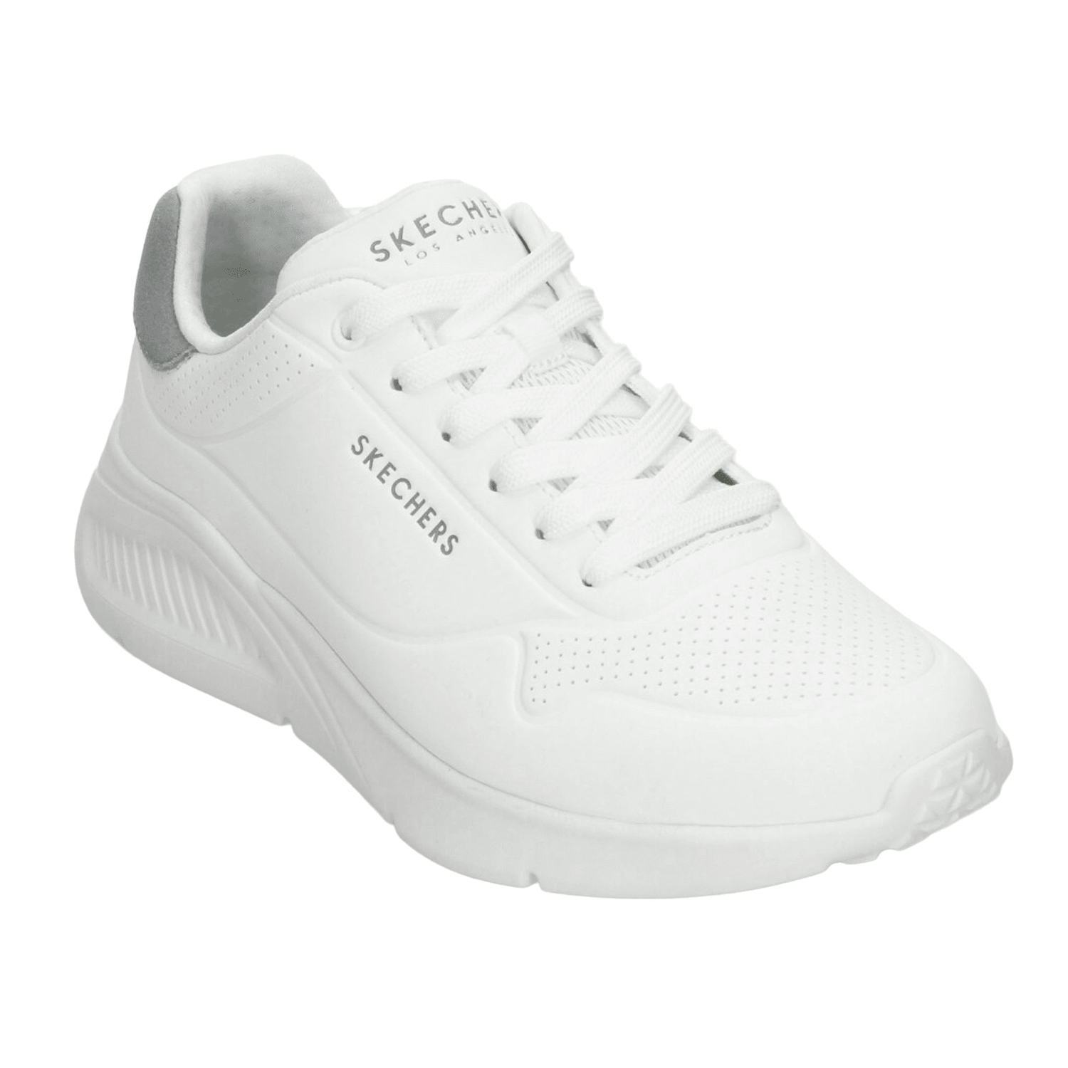 Tenis Skechers Uno Lite Hombre Casual Blanco Caballero — imagen 4