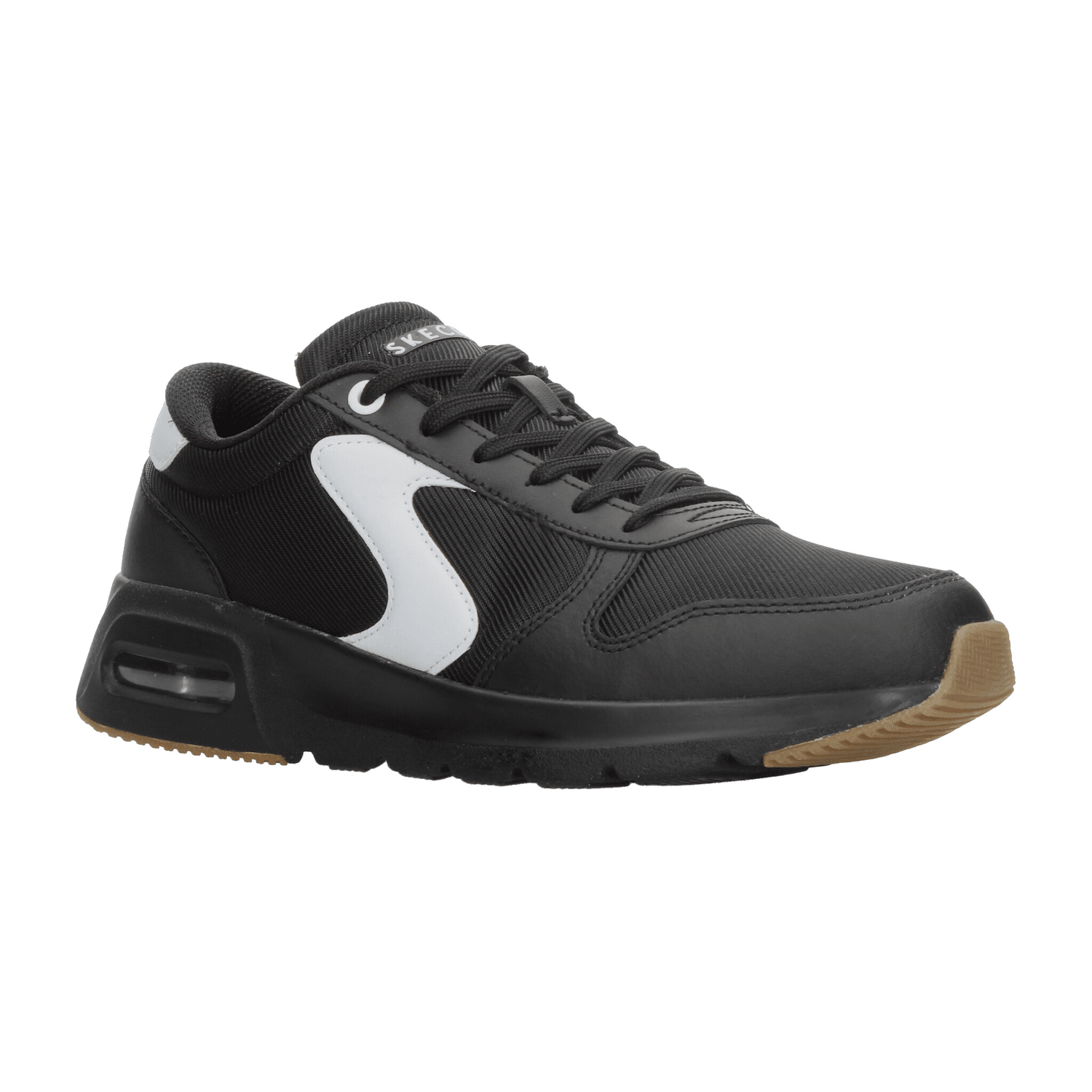 Tenis Hombre Skechers Negro Casual Caballero — imagen 3