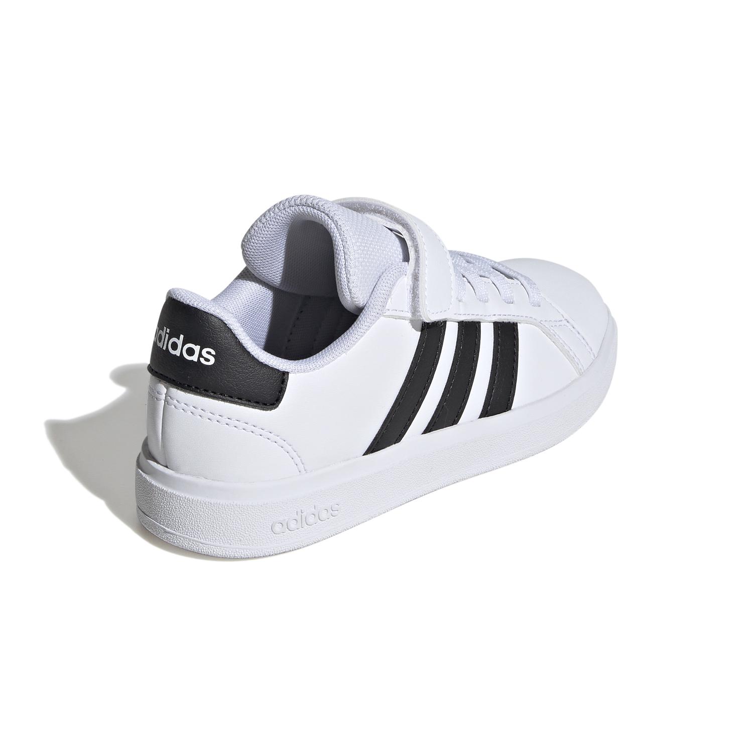 Tenis Adidas Grand Court 2.0 Niño Casual Blanco Infantil T16-22 — imagen 3