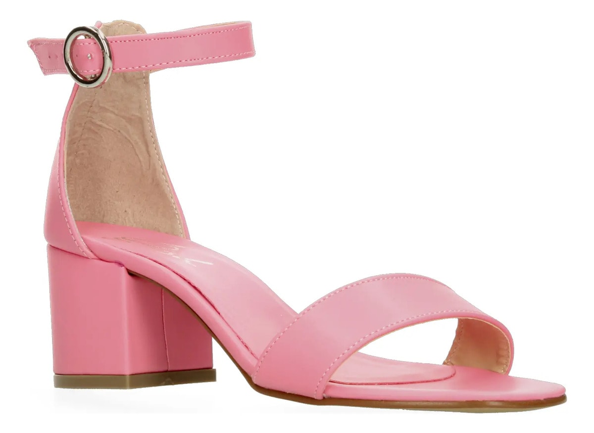 Sandalias Gosh Dama Casual Tacón Rosa Mujer — imagen 11