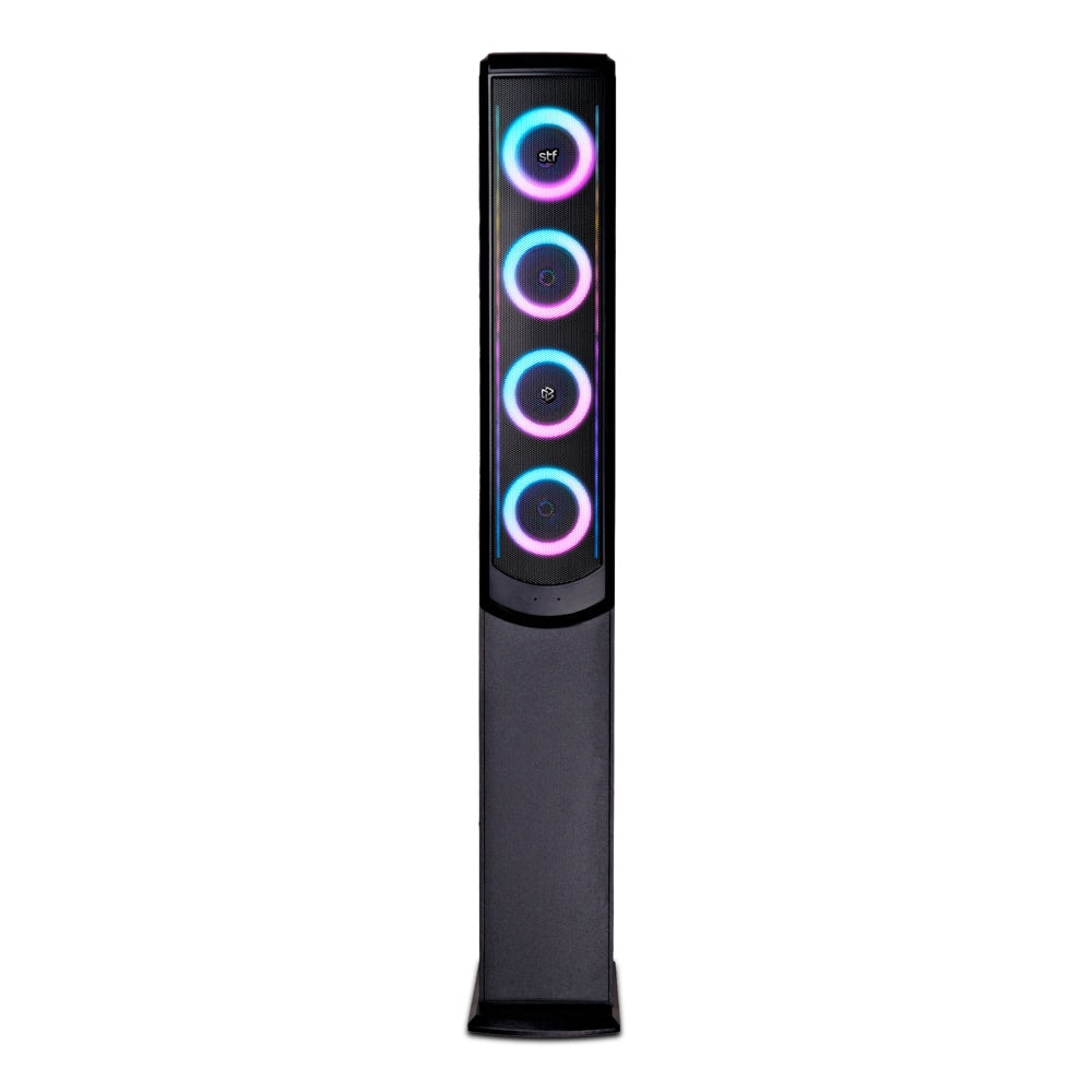 Barra de Sonido Inalámbrica Home audio STF: 50W con Woofer 5” y Luz LED RGB — imagen 4