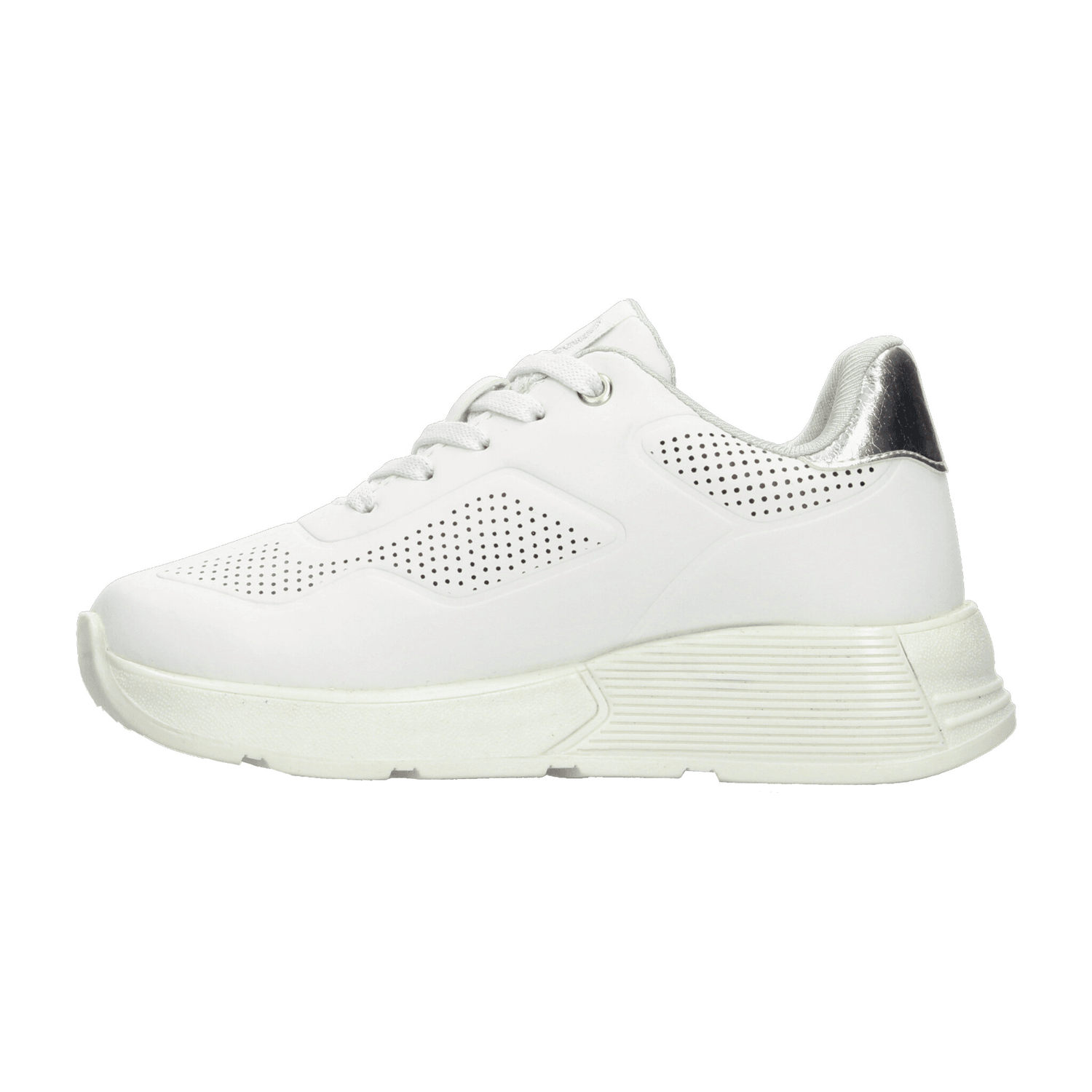 Tenis Tropicana Niña Casual Cintas Ajustables Suela De Aire Deportivo Blanco Infantil T18-22 — imagen 5