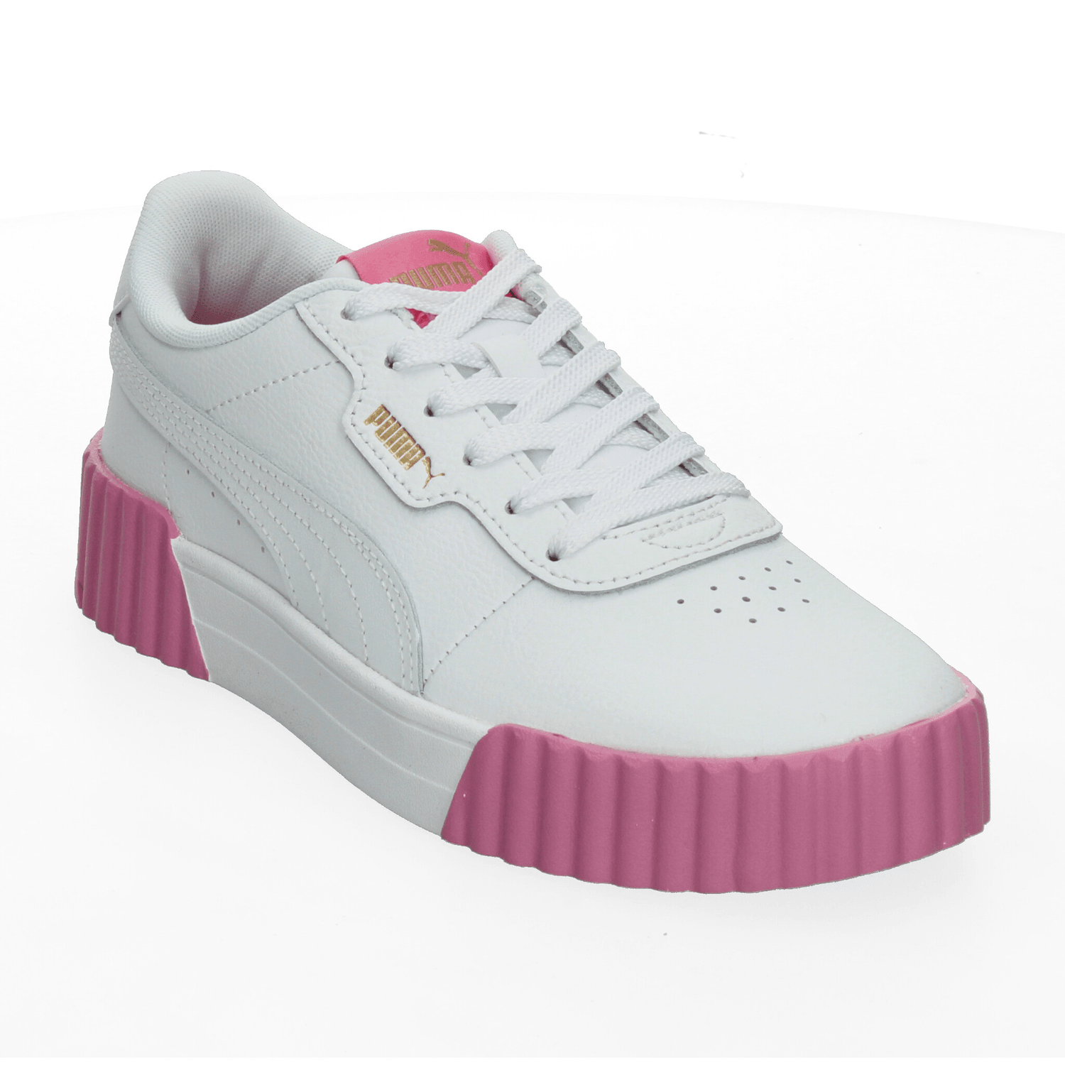 Tenis Puma Carina 3.0 Niña Casual Blanco Infantil T22-25 — imagen 4