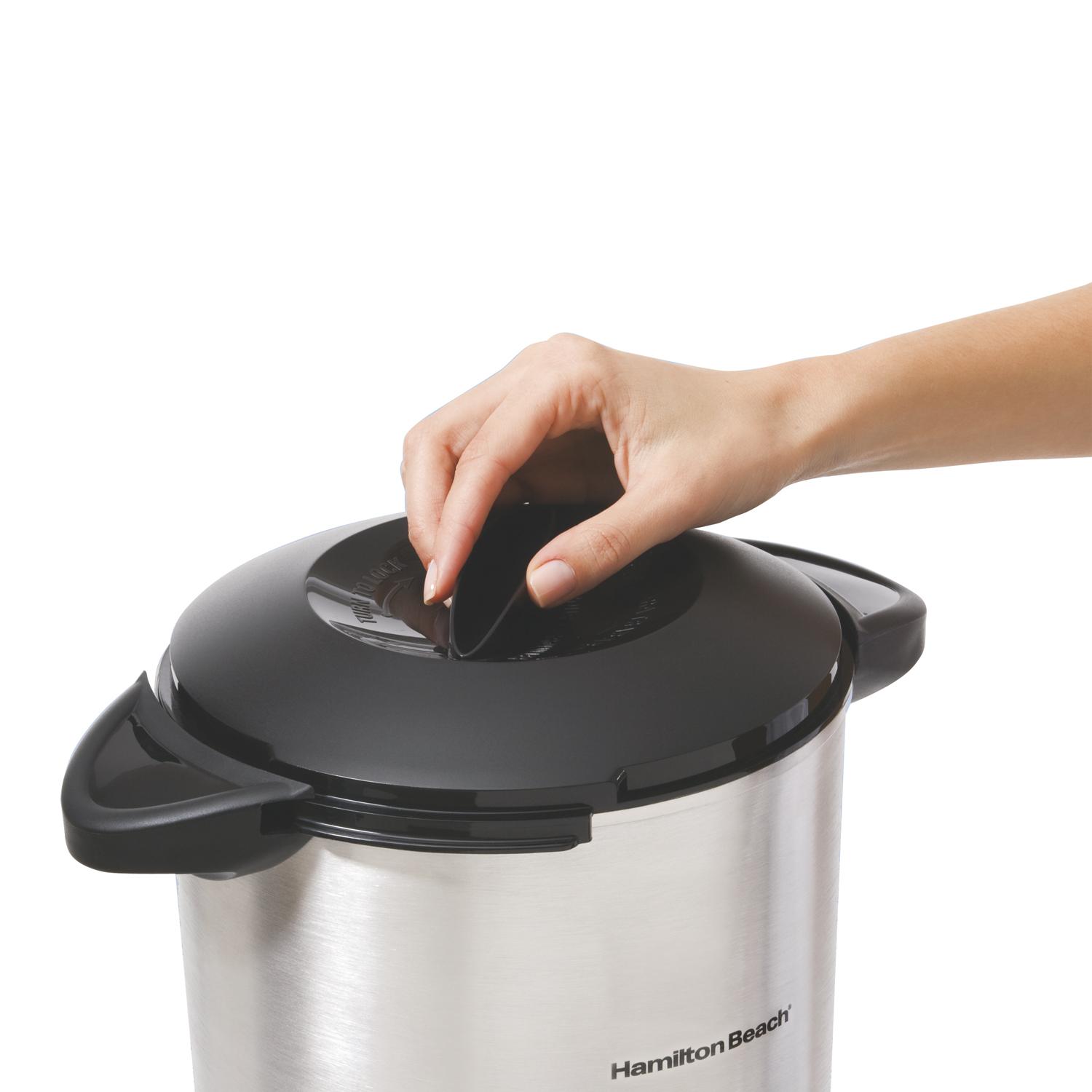 Cafetera Percoladora Hamilton Beach 40520R 45Tz Inox — imagen 8