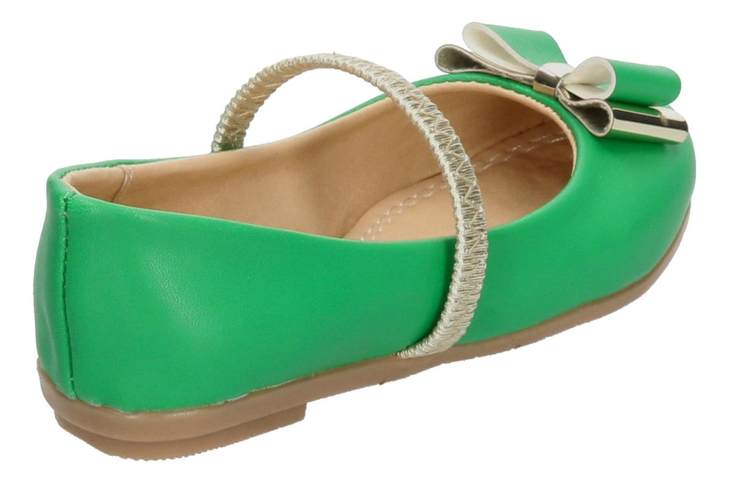 Flats Niña Lady Lorens Verde Casual Infantil T15-22 — imagen 6