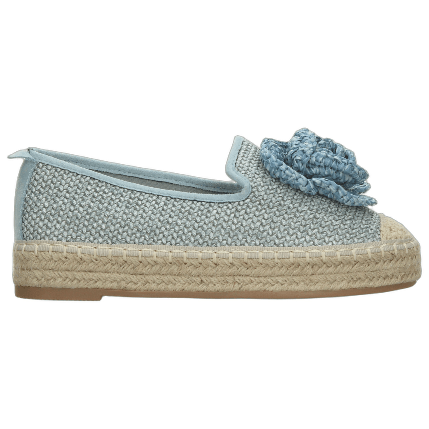 Zapato Dama Berlin Azul Casual Flor Cómodo Mujer — imagen 2