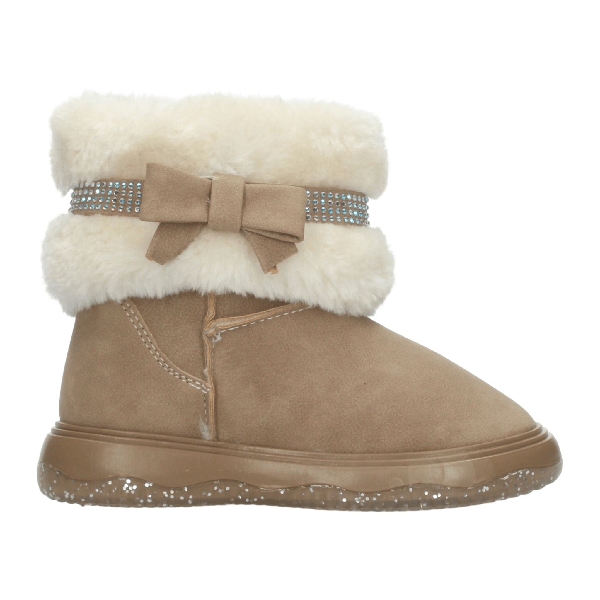 Bota Paressi Niña Casual Peluche Café Infantil T15-18 — imagen 10
