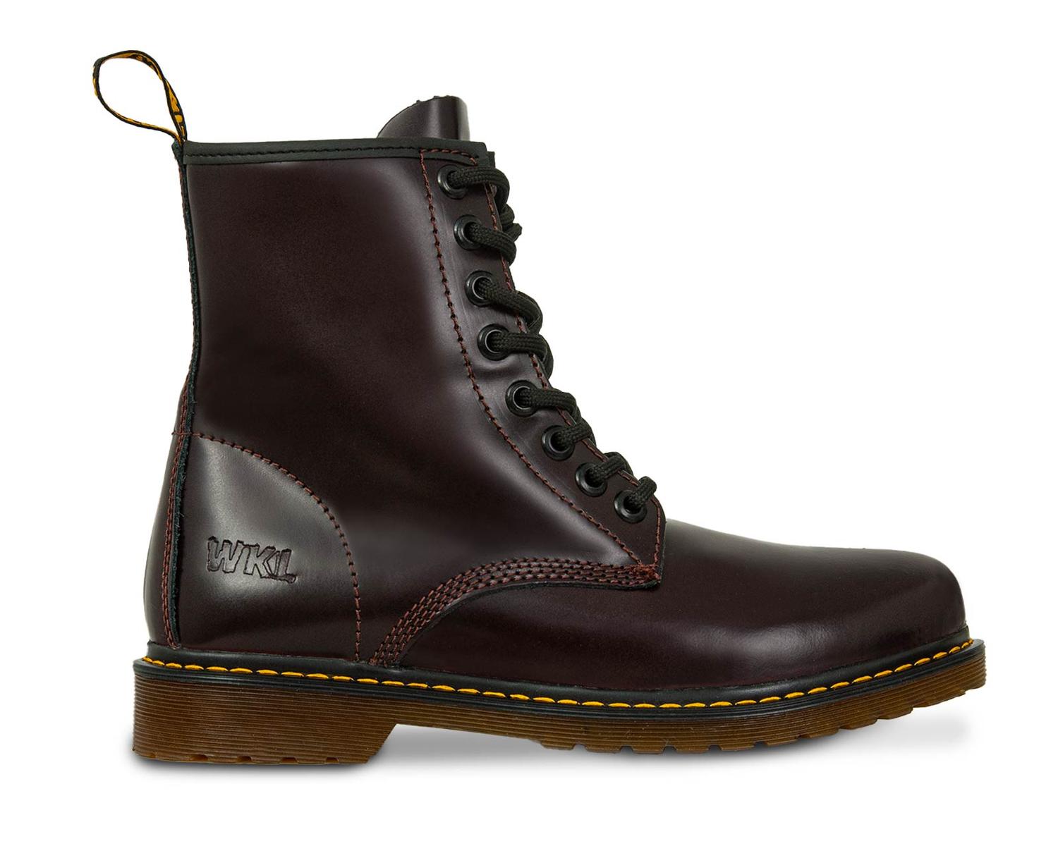 Bota Moda Casual Mujer Workland 71300 Vino Camaleon — imagen 3