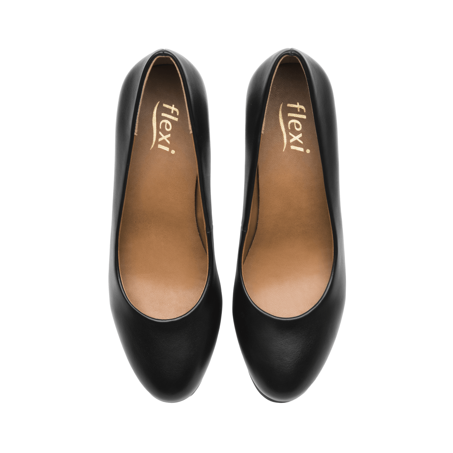 Zapatillas Flexi Asturias Dama Negro Formal Tacón Mujer — imagen 9