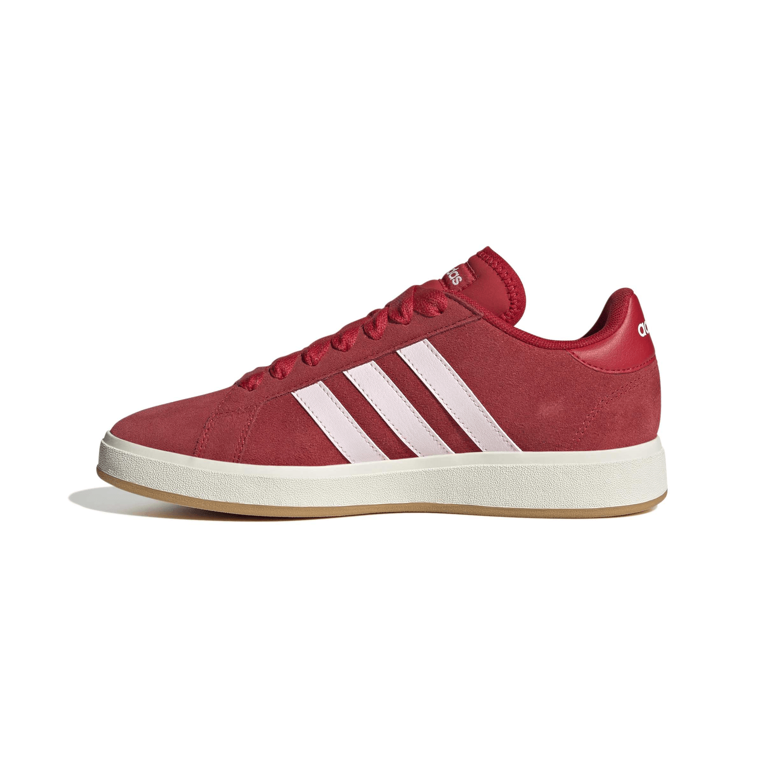 Tenis Adidas Grand Court Base 00s Dama Rojo Casual Mujer — imagen 5
