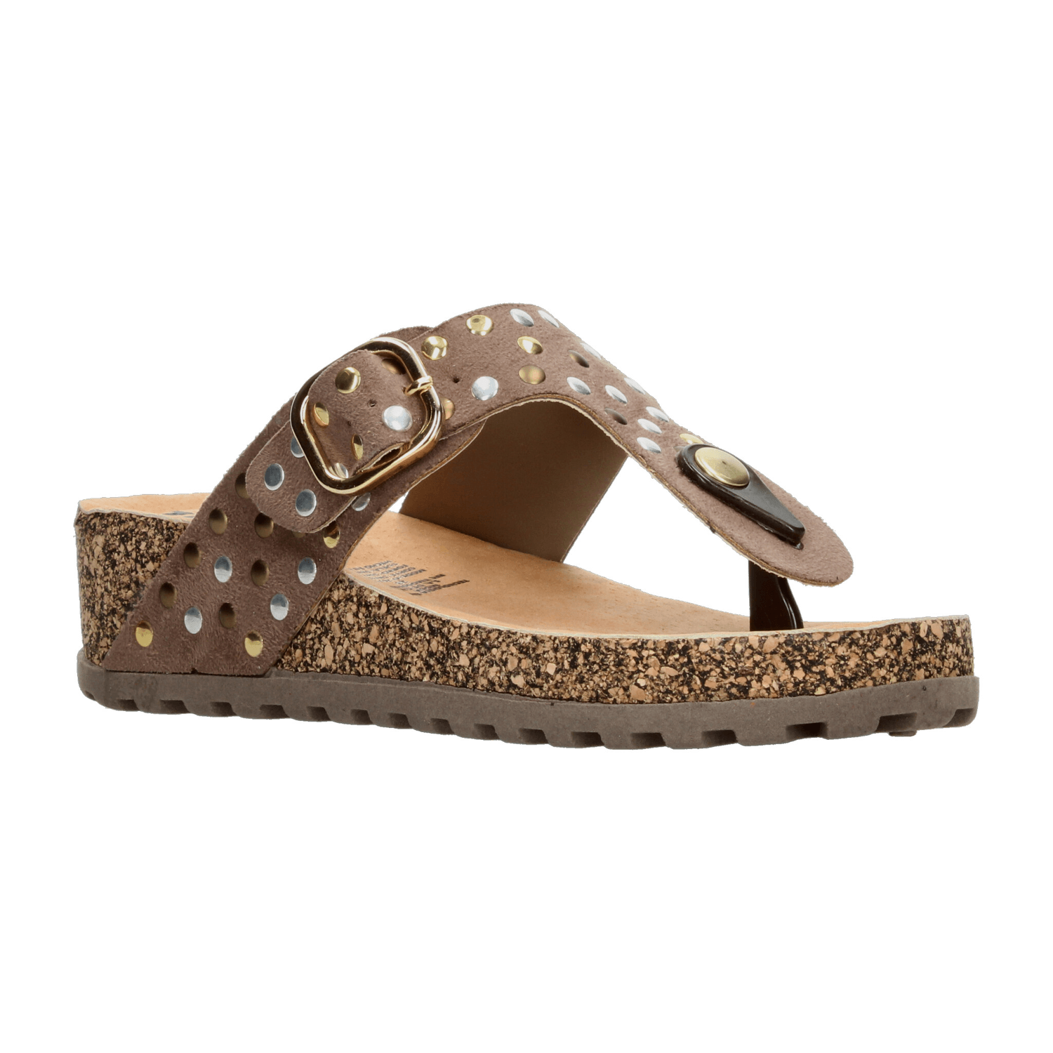 Sandalias Gosh Dama Casual Café Mujer — imagen 2
