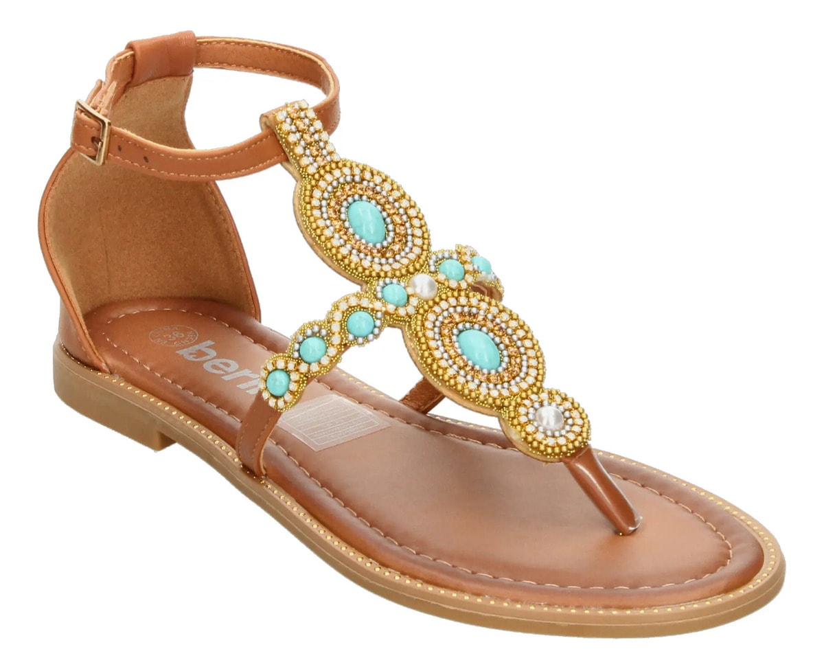 Sandalias Berlin Dama Casual Café Mujer — imagen 14