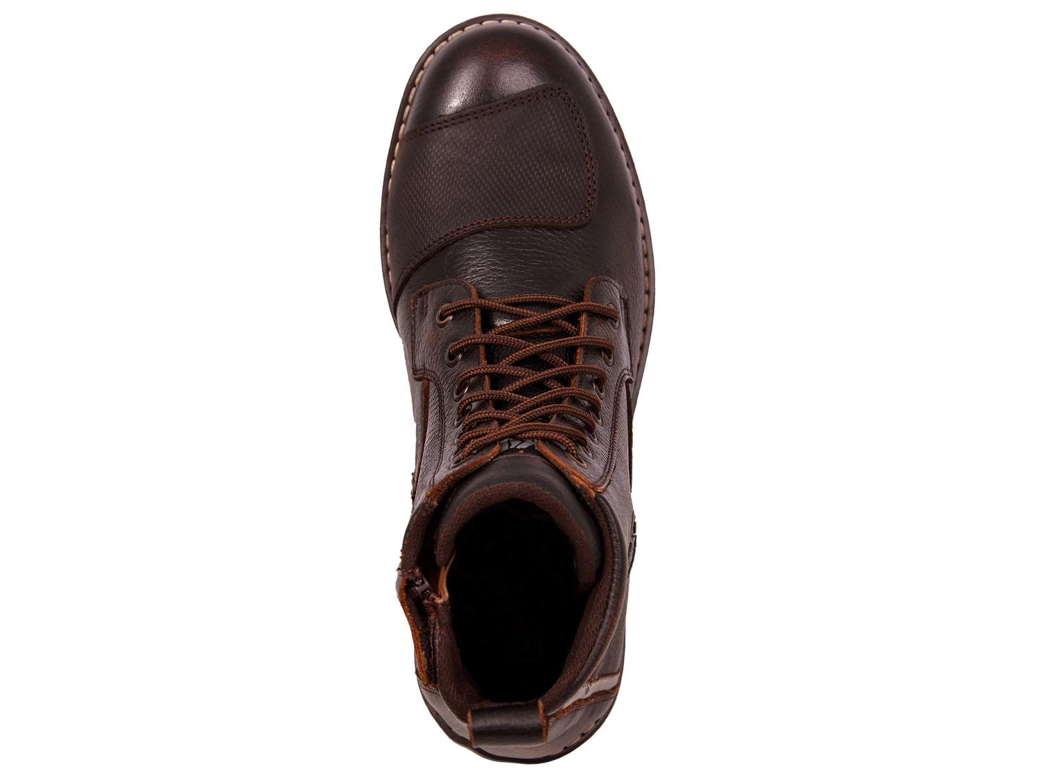 Bota Hombre Moto Biker Casual Workland 89500 Brush Miel — imagen 7