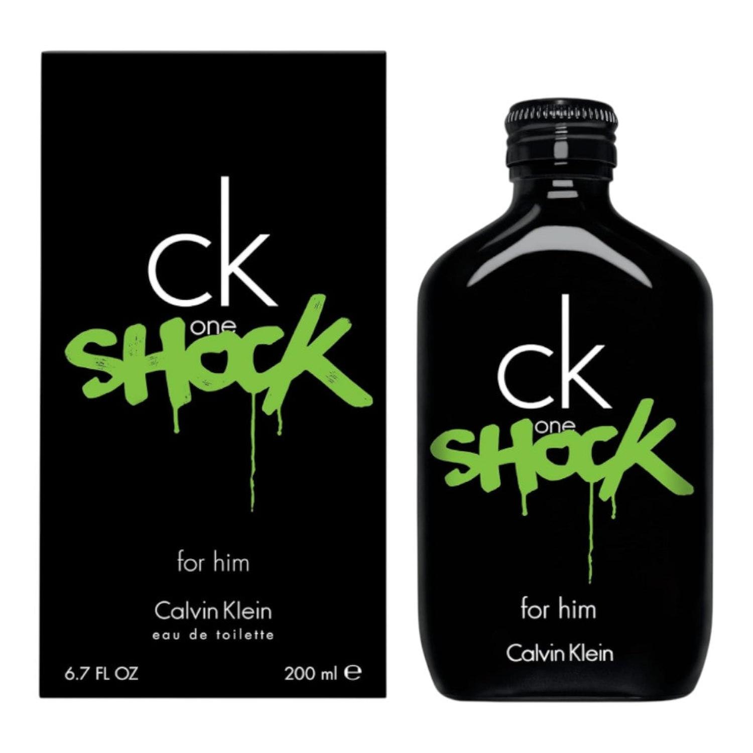 CALVIN KLEIN CK ONE SHOCK FOR HIM EDT 200 ML — imagen 3