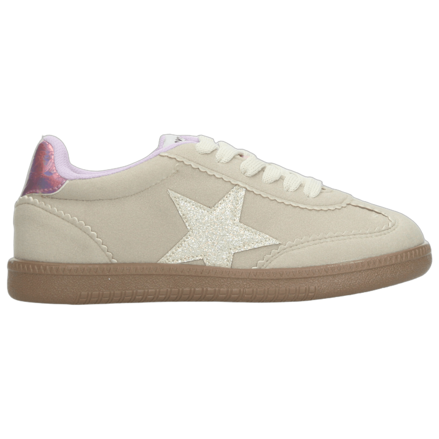 Tenis Niña Vavito Latte Casual Cinta Estrella Infantil T18-22 — imagen 2