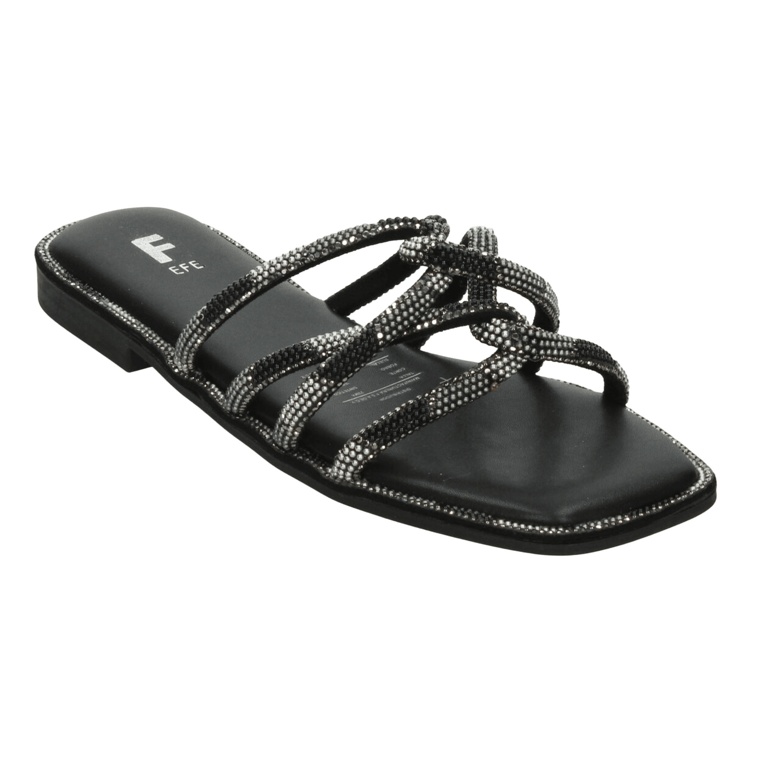 Sandalias Dama EFE Negro Casual Mujer — imagen 5