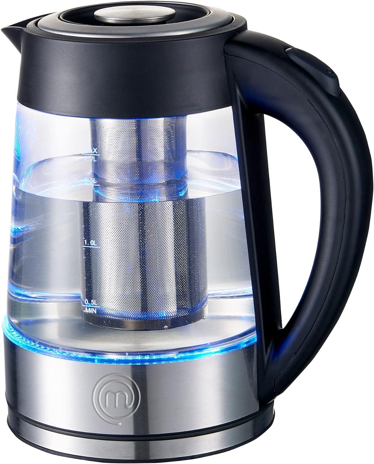 HERVIDOR AGUA MASTERCHEF MK-K-2OF 1.7 Lt INFUSOR REMOVIBLE — imagen 2