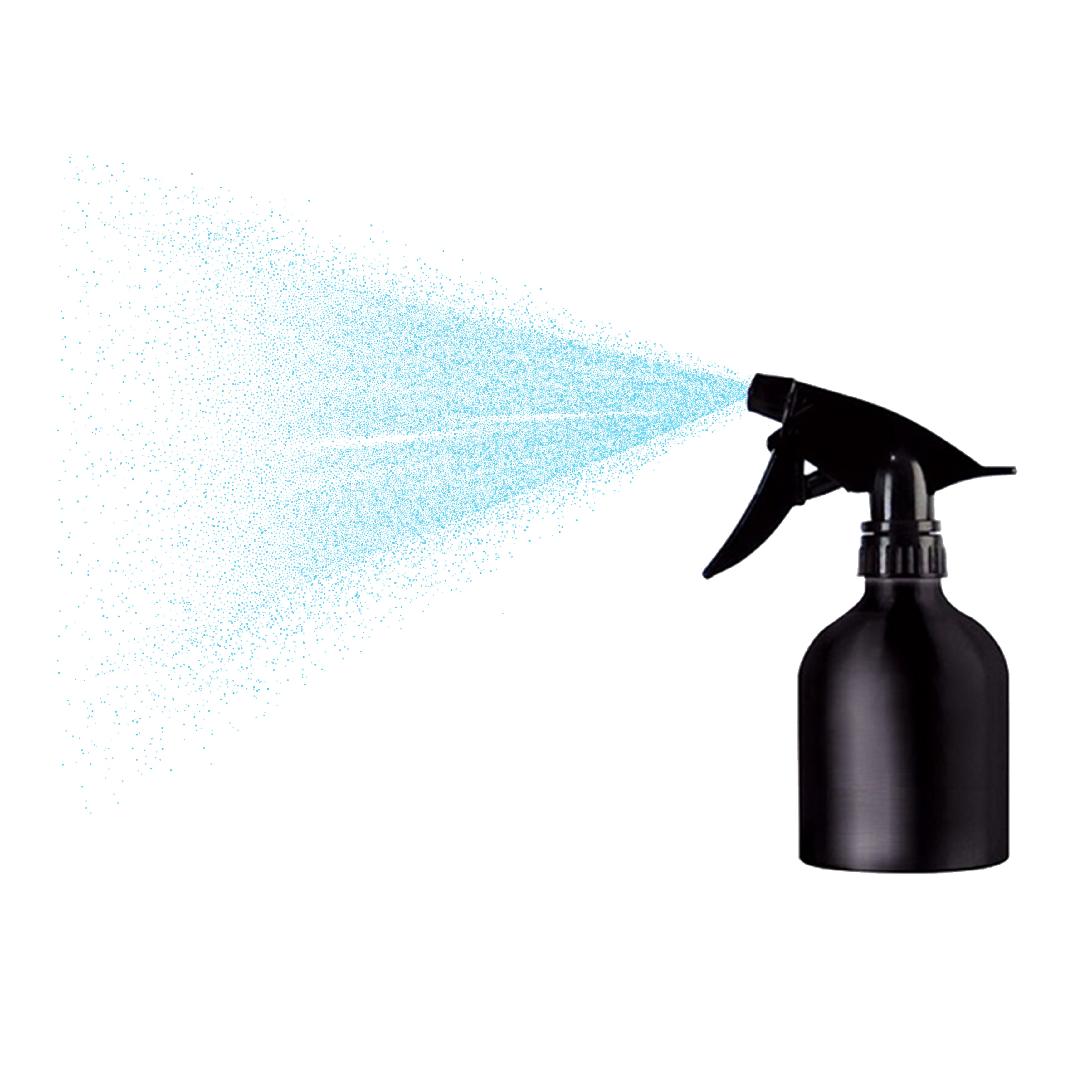Atomizador Spray Botella de Aluminio Negro 325 ml Salon de Belleza Estetica Timco — imagen 4