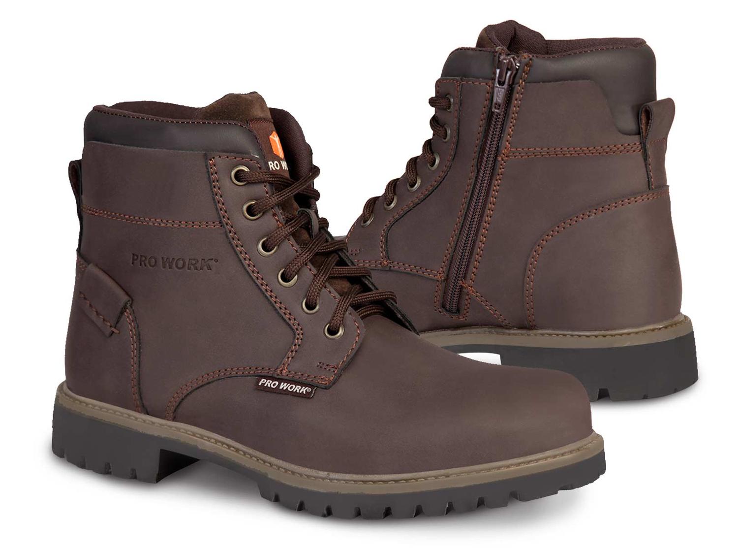 Bota hombre Botin casual caballero PRO WORK 77607 Marron — imagen 1