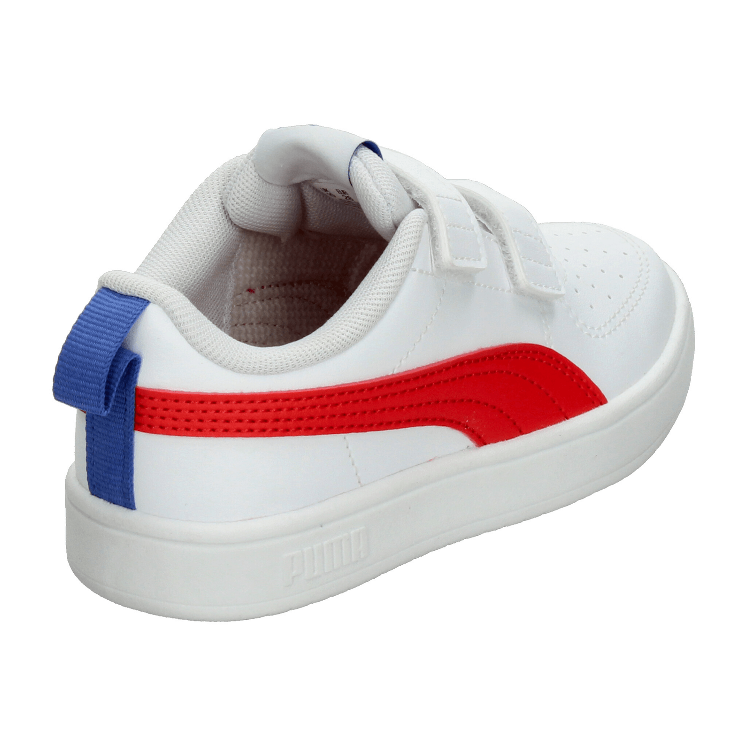 Tenis Niño Puma Rickie V Blanco Casual Infantil T16-22 — imagen 4
