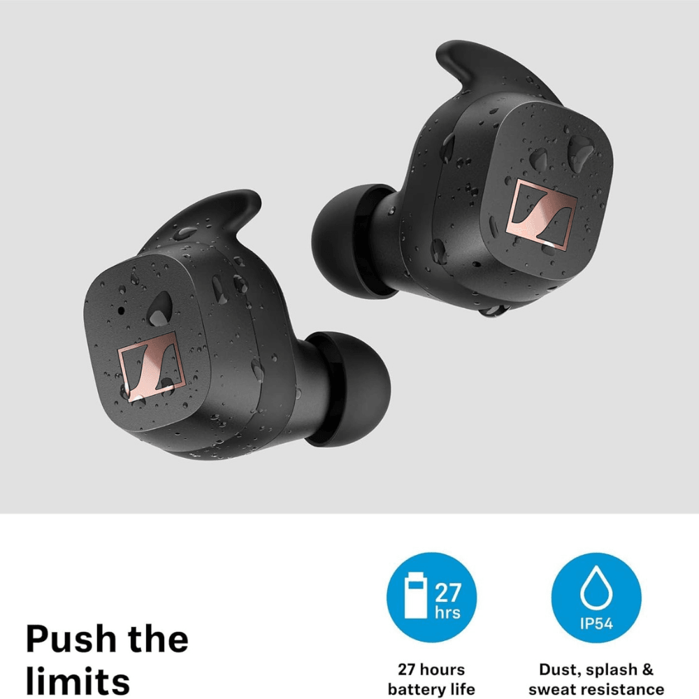 Audifonos Inalambricos Sennheiser Sport True Wireless Negro — imagen 4