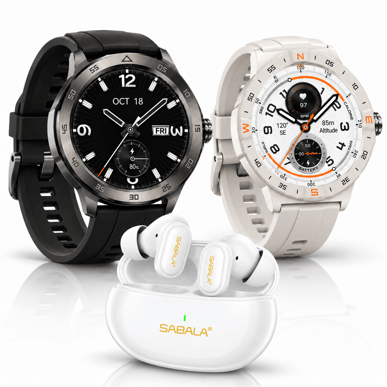 SMARWATCH HONOR CHOICE 2 EPIC AMOLED + AUDIFONOS SABALA ST-765 — imagen 2