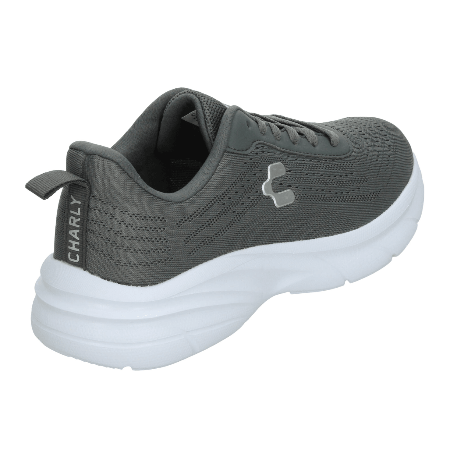 Tenis Charly Hombre Deportivo Gris Caballero — imagen 3
