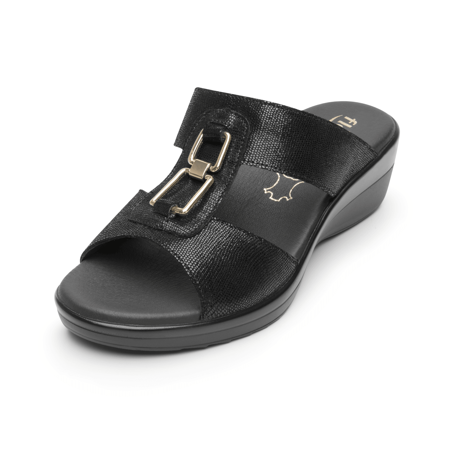Sandalias Flexi Dama Casual Negro Mujer — imagen 3