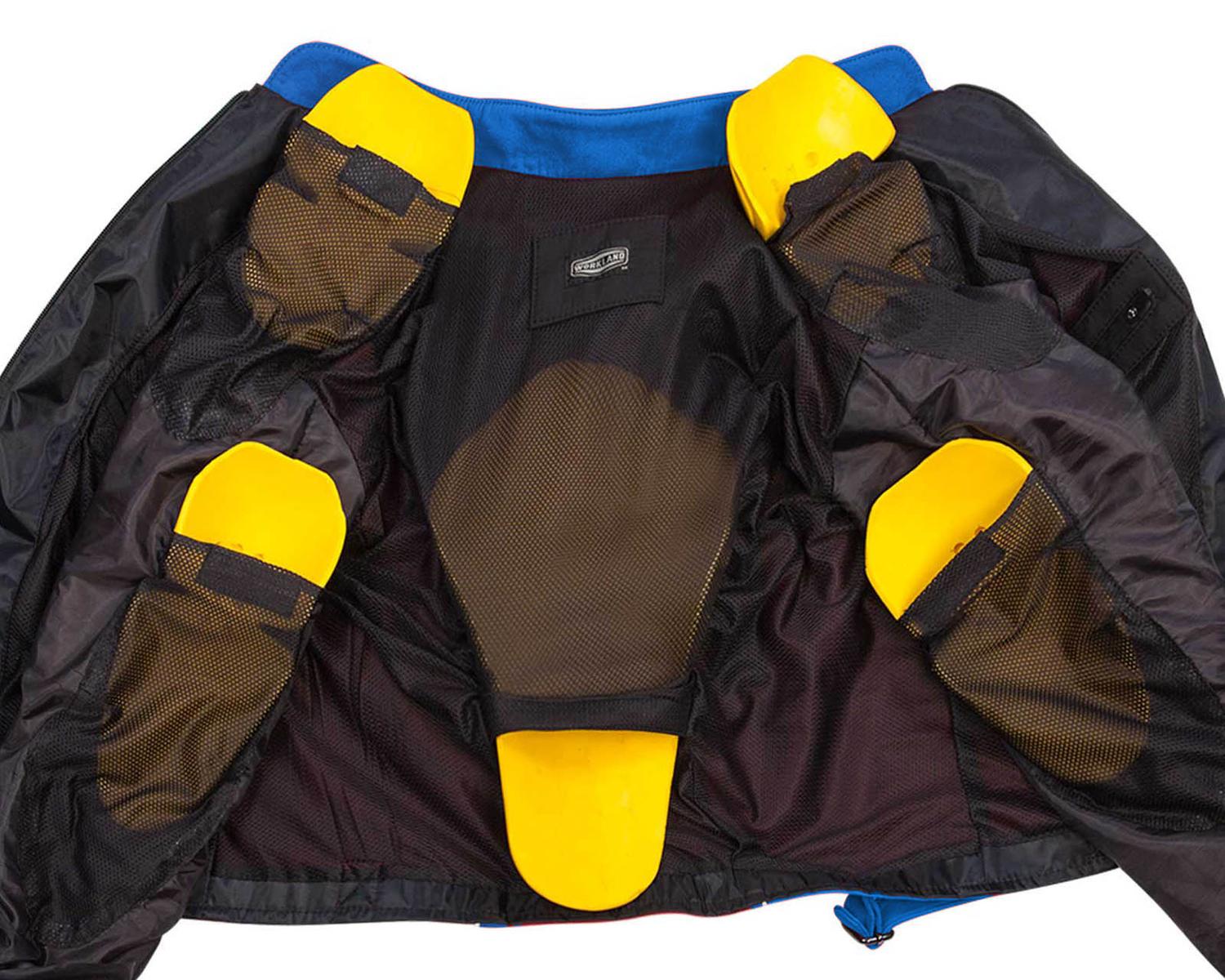 Chamarra moto mujer impermeable protecciones biker WKL 85 NA — imagen 6