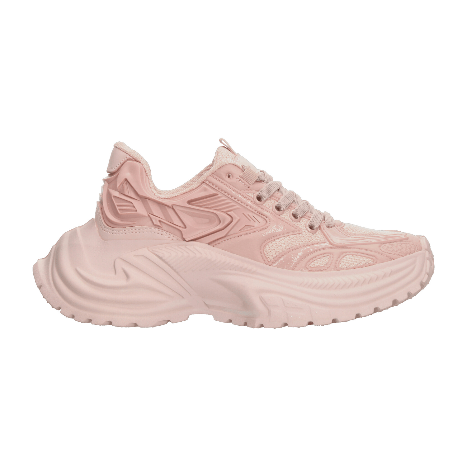 Tenis Ten Colors Dama Rosa Casual Plataforma Para Mujer — imagen 2
