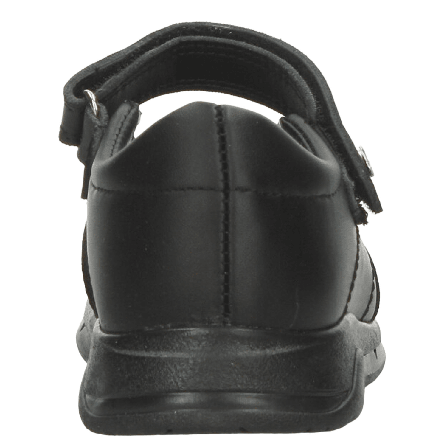 Zapato Jakuna Niña Escolar Liso Cinta Adhesiva Negro Infantil T18-22 — imagen 7