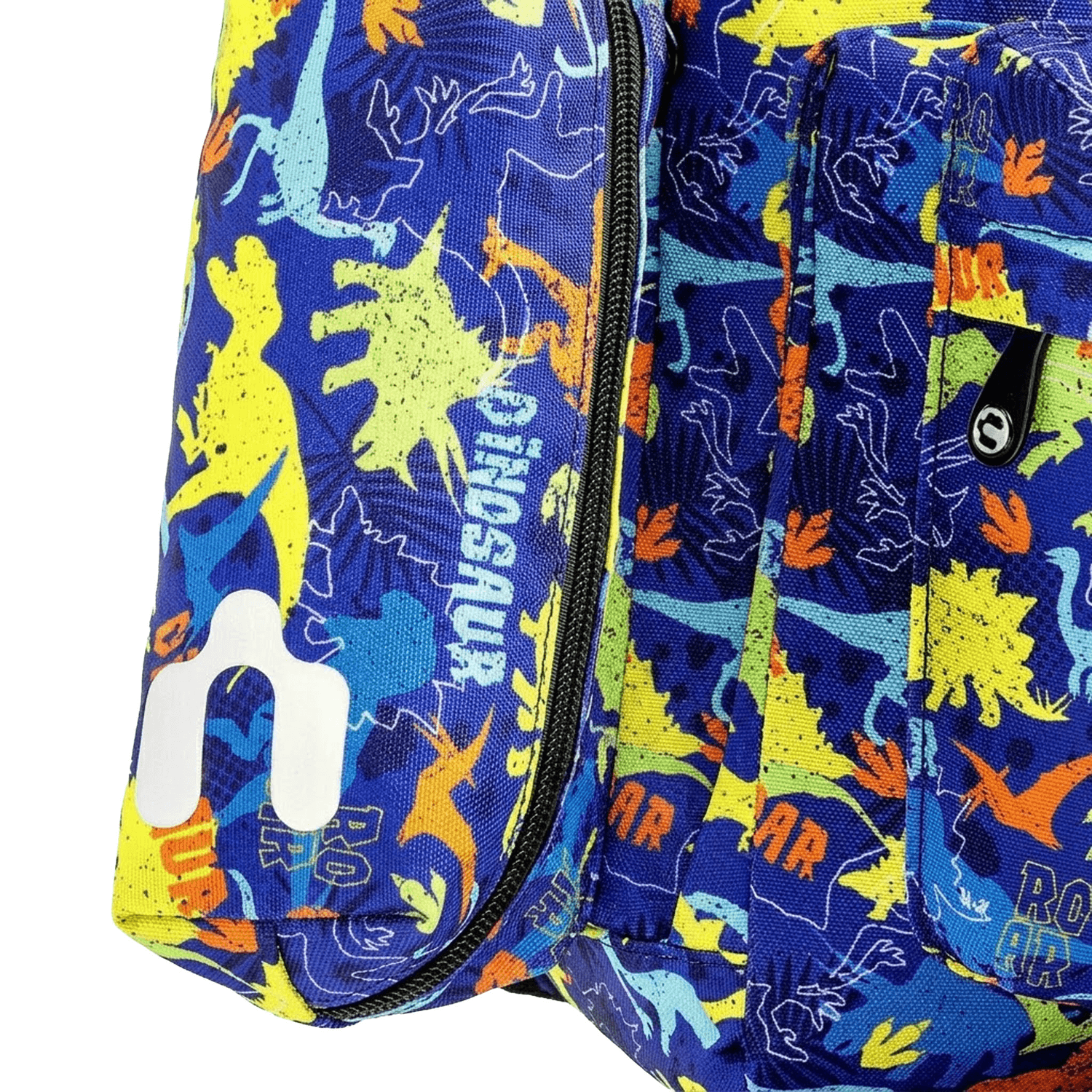 Set de Mochila Charly Dinosaurio Niño Escolar Lonchera Azul Infantil — imagen 3