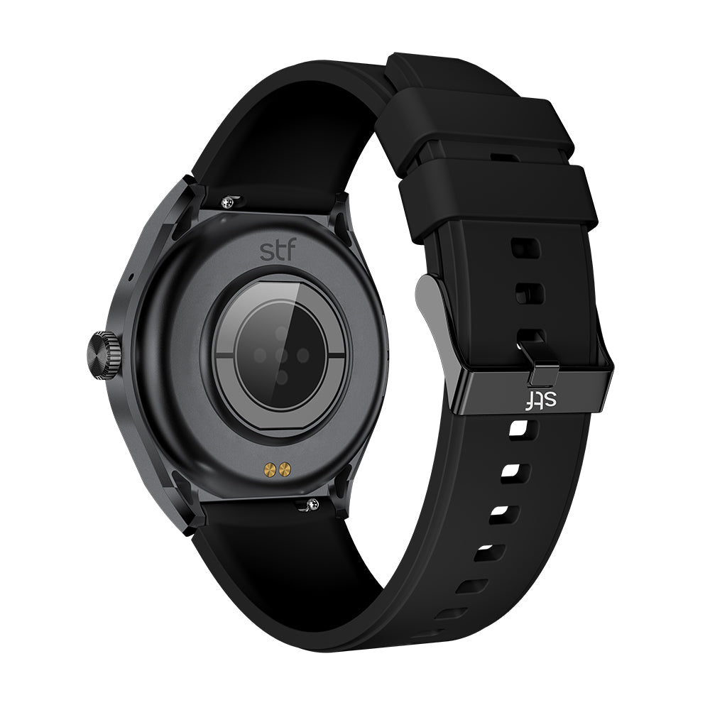 Smartwatch Reloj Kronos Trek STF Pantalla 1.38" Resistencia al agua IP67 Negro — image 4