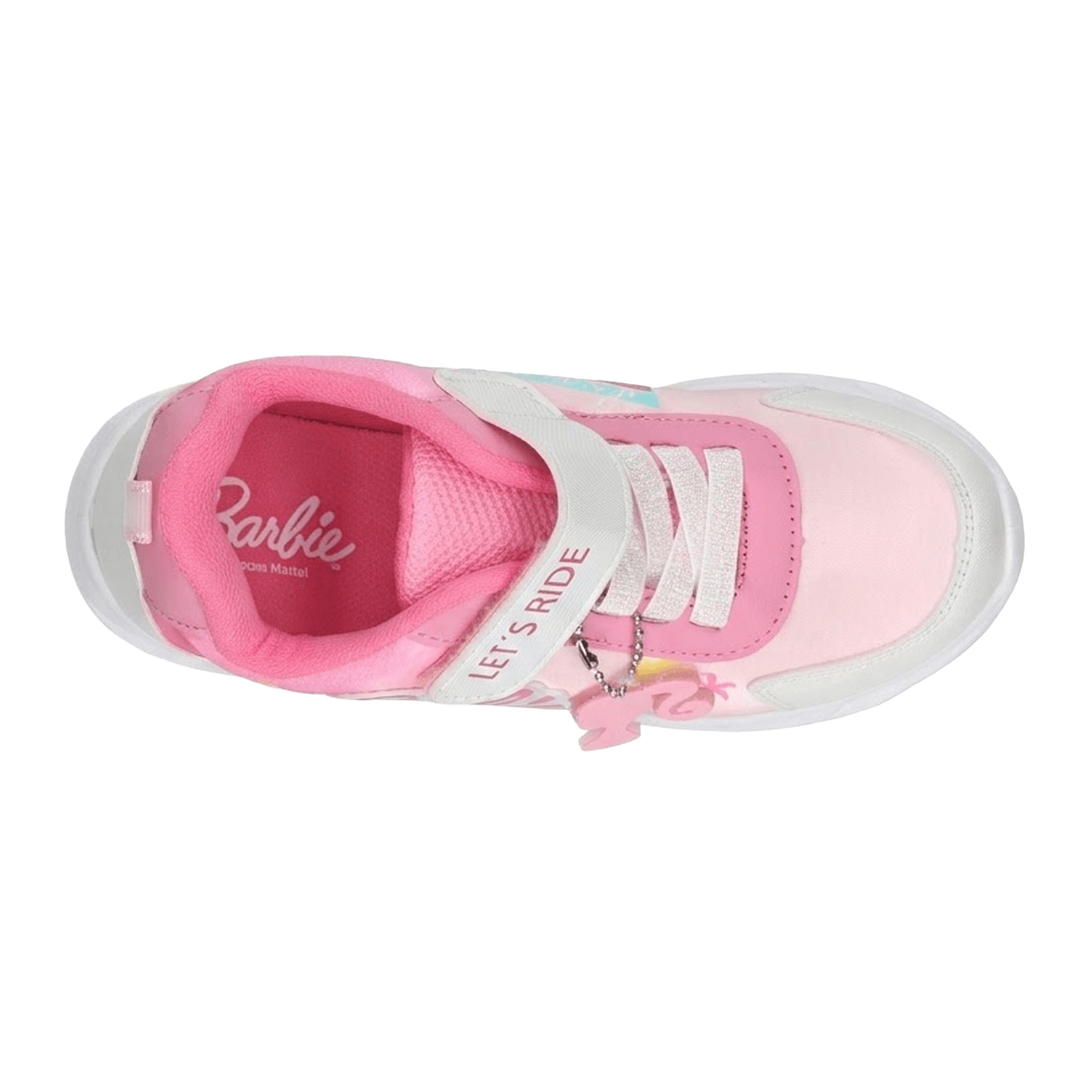 Tenis Barbie Niña Casual Luz Led Rosa Infantil T18-22 — imagen 8