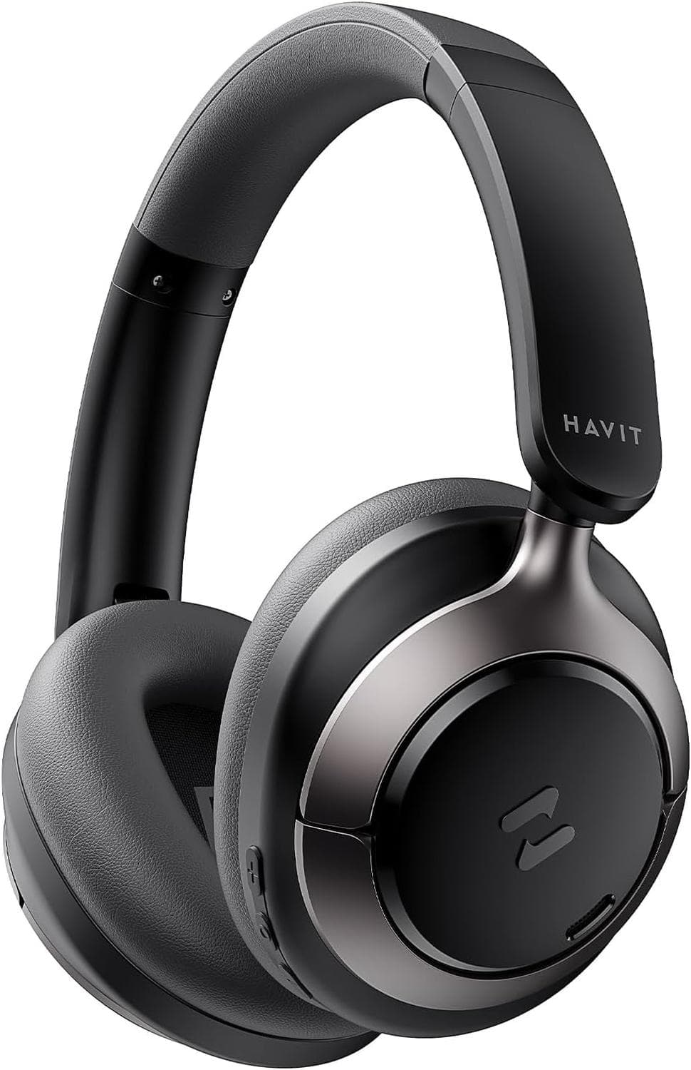 Audífonos Havit Inalámbricos Cancelación de Ruido Negro — image 1