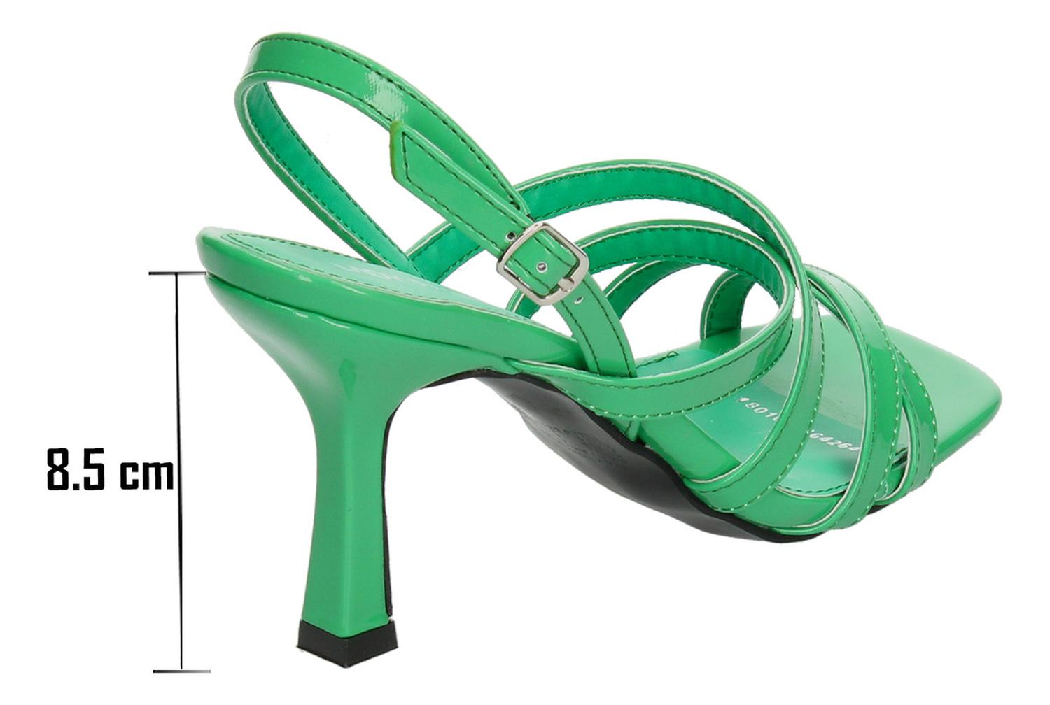 Sandalias Dama Paulina Verde Casual Mujer — imagen 5