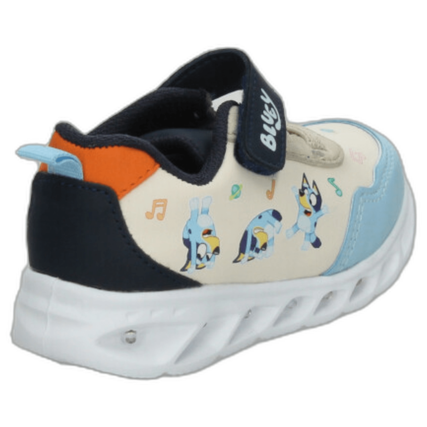Tenis Bluey Niño Beige Azul Casual Infantil T12-15 — imagen 5