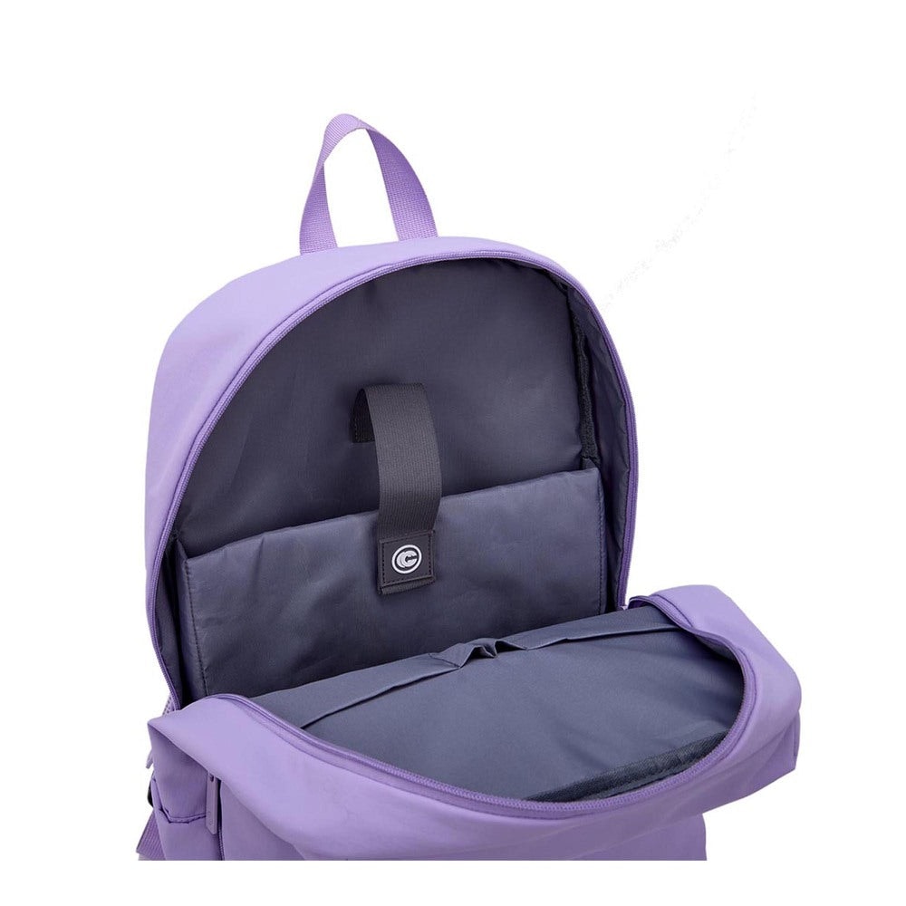 MOCHILA SEOUL Laptop 15” Cool Capital + TERMO 710 ml Combo Morado — imagen 6