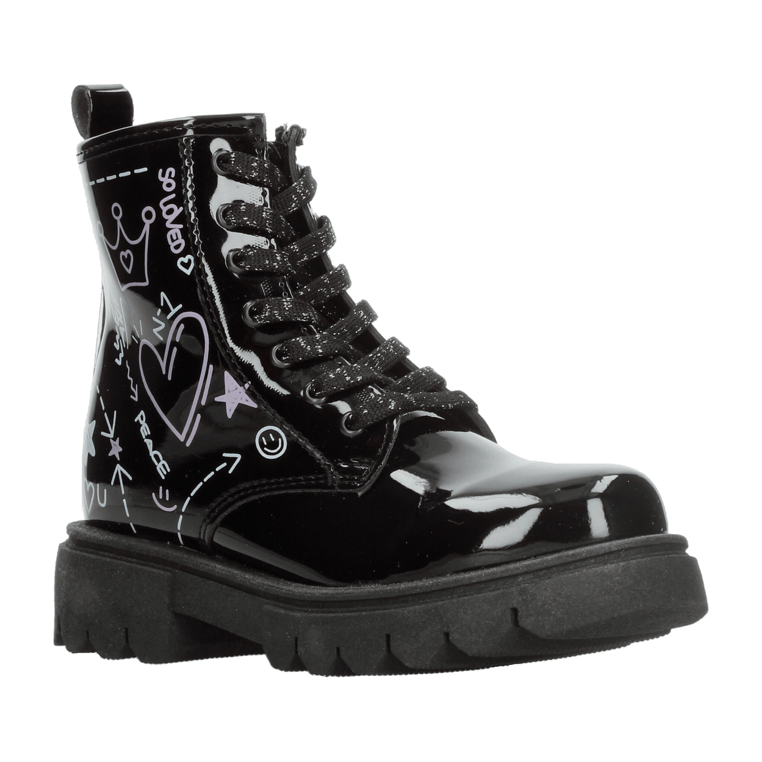 Bota Jakuna Niña Casual Negro Infantil T18-22 — imagen 2