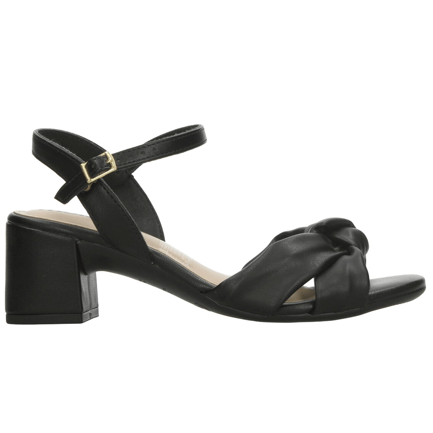 Sandalias Moleca Dama Casual Negro Mujer — imagen 1