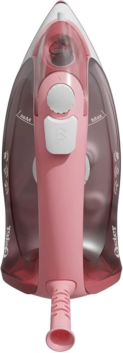 Plancha de Vapor Oster Serie 5000 Base Cerámica Rosa 1500 W GCSTBS3801-13 — imagen 3
