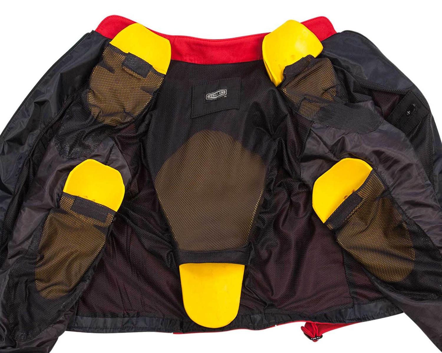 Chamarra moto mujer impermeable protecciones biker WKL 85 RO — imagen 7