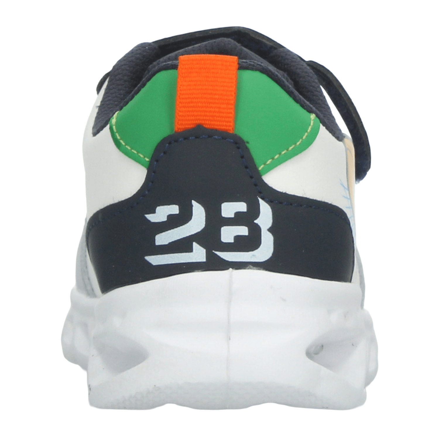 Tenis Disney Mickey Mouse Niño Blanco Casual Led Infantil T15-18 — imagen 8