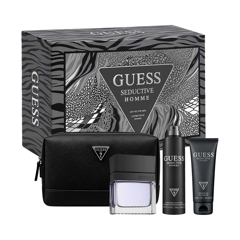 ESTUCHE Guess Seductive 4 pzs Hombre Mag — imagen 2