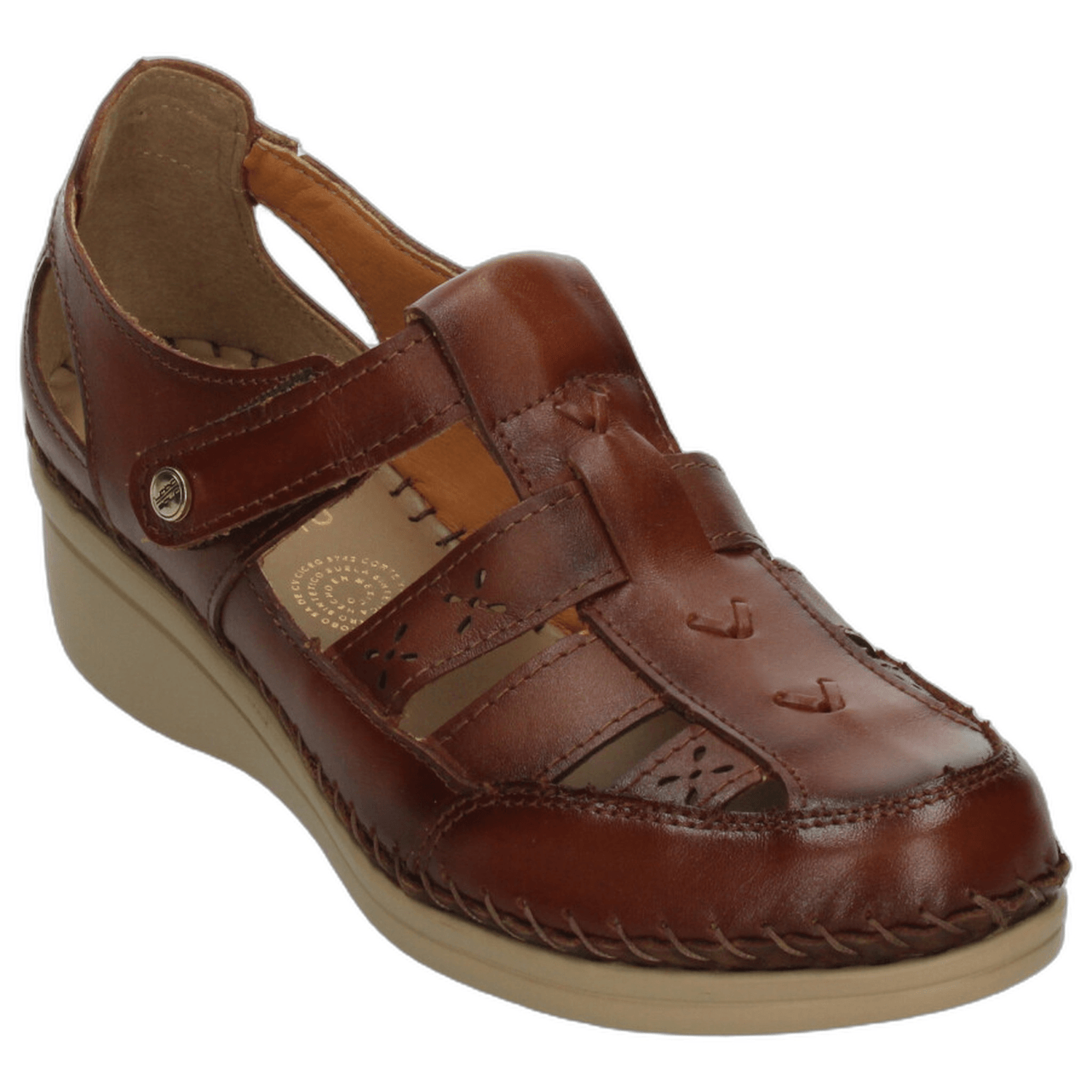 Zapato Lobo Solo Dama Café Confort Para Mujer — imagen 5