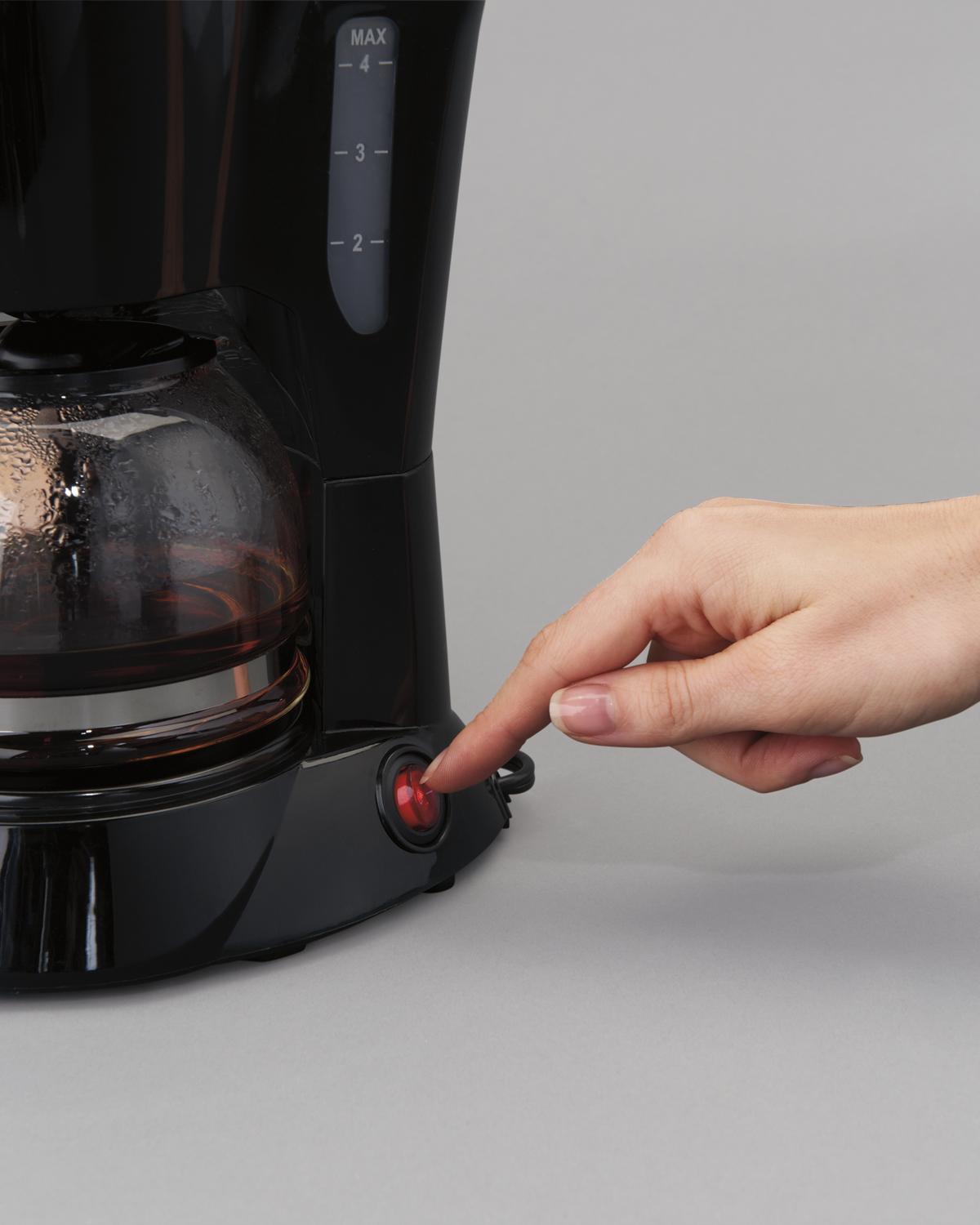 Cafetera Proctor Silex 48138 4 Tazas Negro Jarra de Vidrio — imagen 2