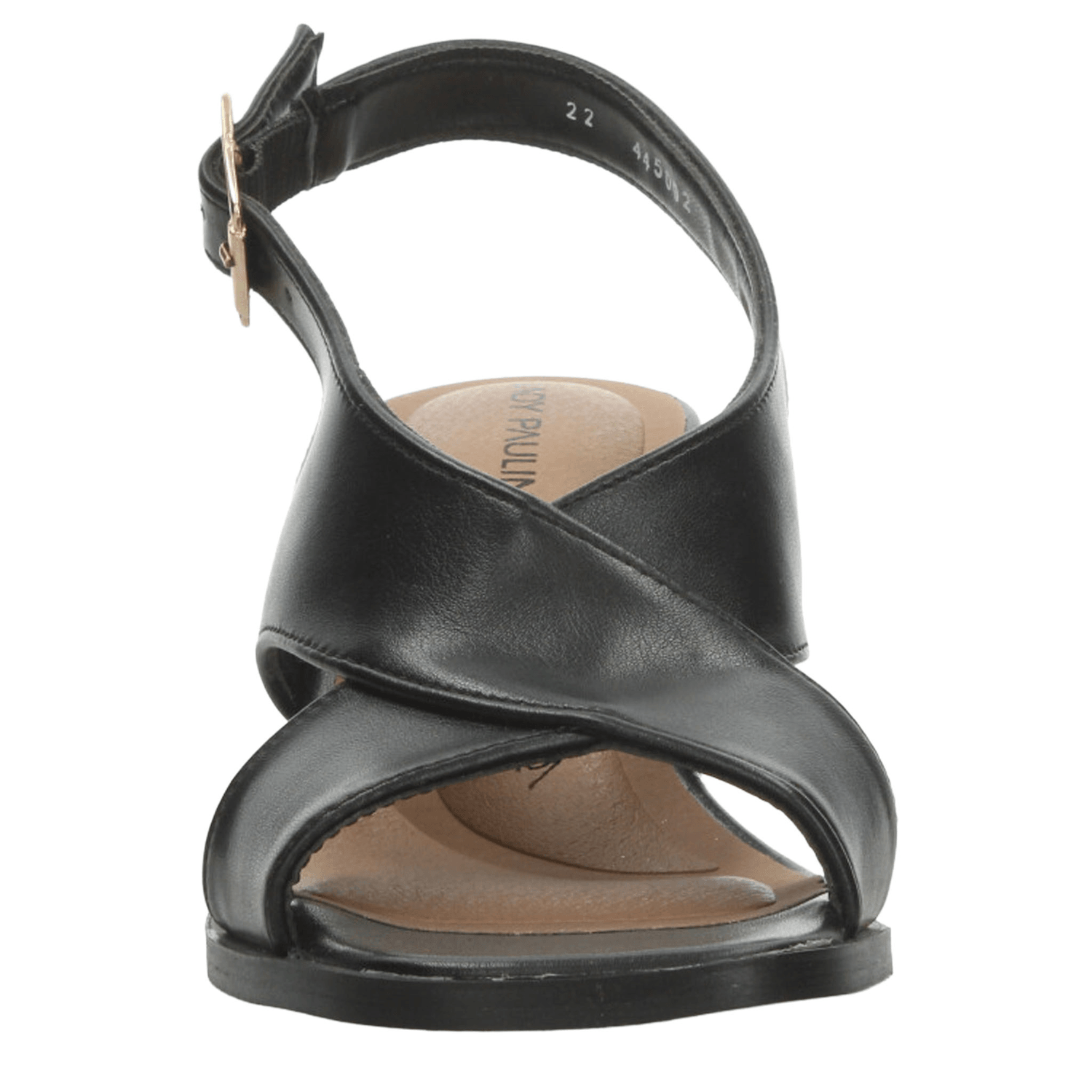 Sandalias Paulina Dama Negro Formal Para Mujer — imagen 7