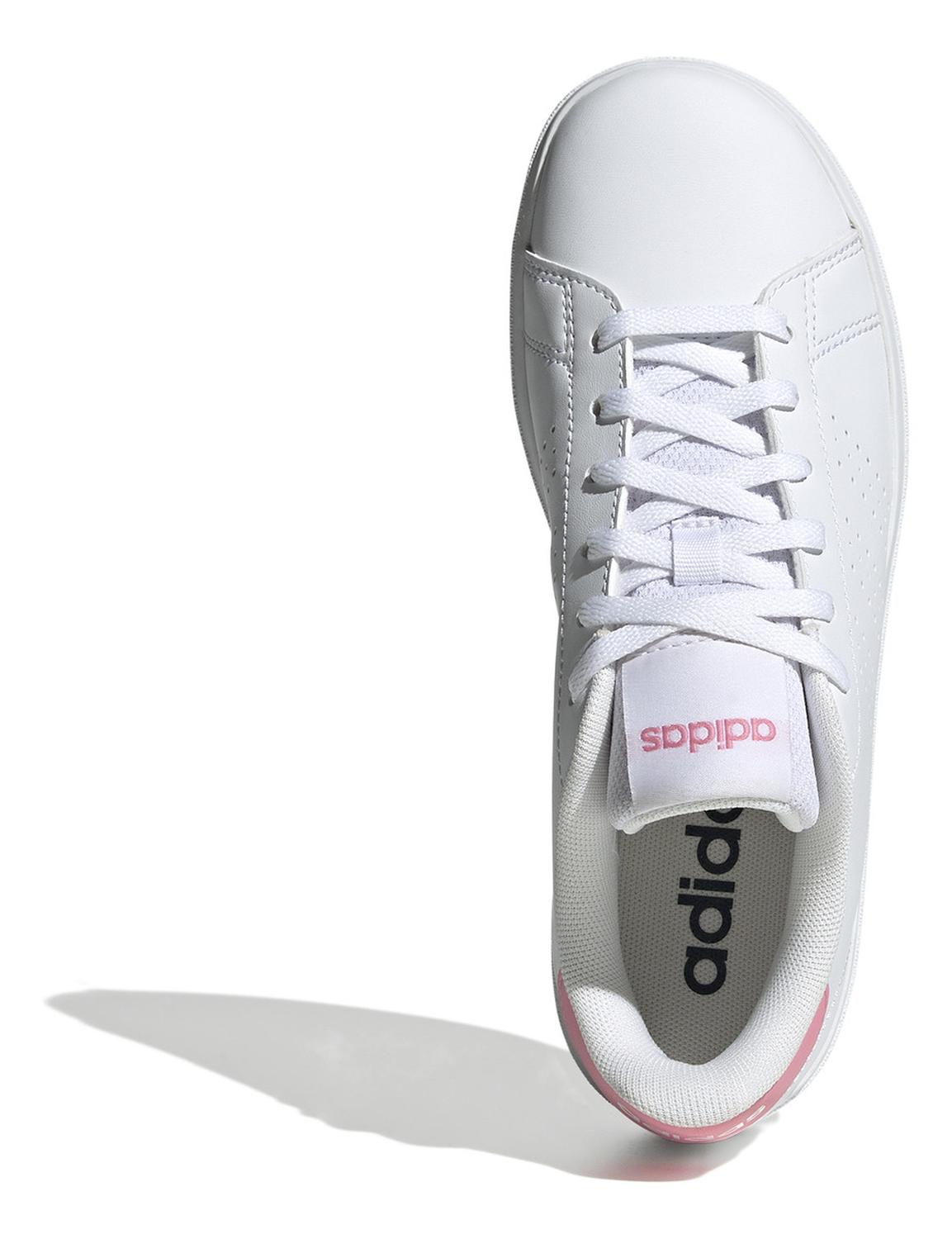 Tenis adidas Advantage Base 2.0 Niña Casual Blanco Infantil T22-26 — imagen 7