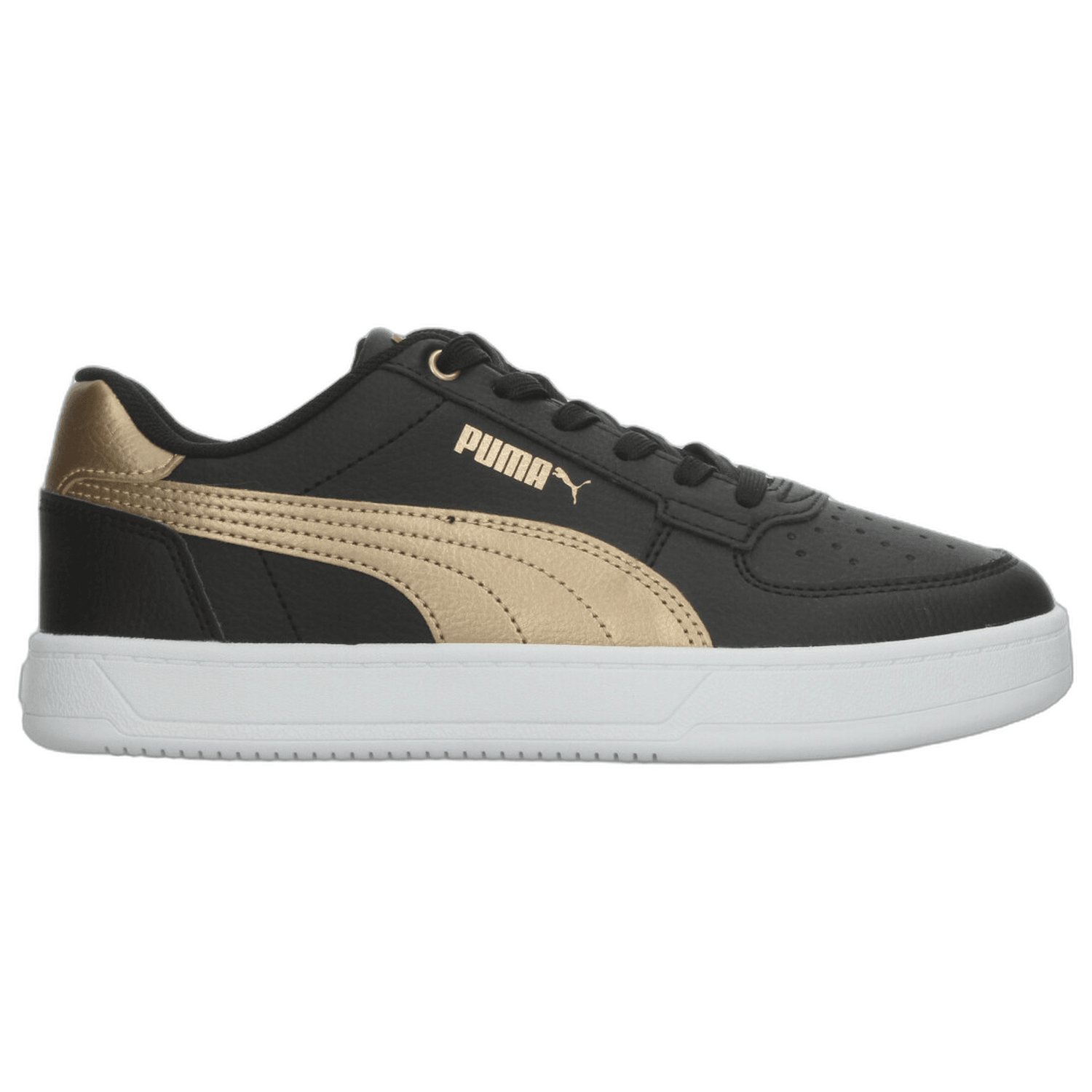 Tenis Puma Caven 2.0 Dama Casual Negro Dorado Mujer — imagen 1