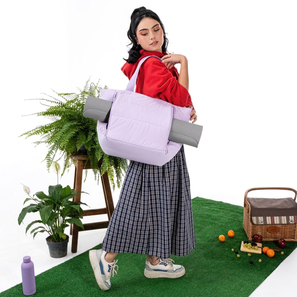 Bolsa Tote Bag Onna Laptop 15" Cool Capital Lila — imagen 19